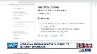 NE Preparing for Substitute Teacher Shortage