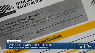 Voting by absentee ballot