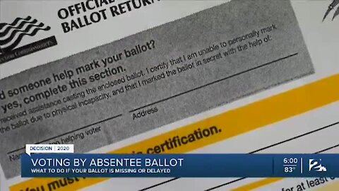 Voting by absentee ballot