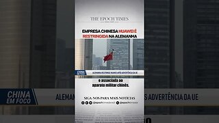 Empresa chinesa Huawei é restringida na Alemanha