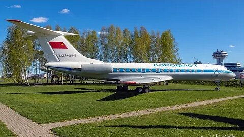 Tupolev Tu-134A (CCCP-65149) equipado com a pintura clássica da #Aeroflot.