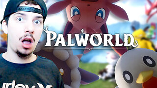 PLAYING PALWORLD FOR THE FIRST TIME! - FOLLOW ME ON TWITCH!