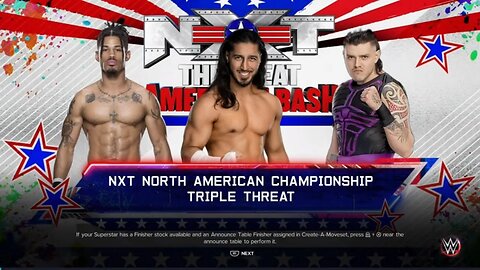 NXT The Great American Bash 2023 D Mysterio vs M Ali vs W Lee for the NXT North American Title