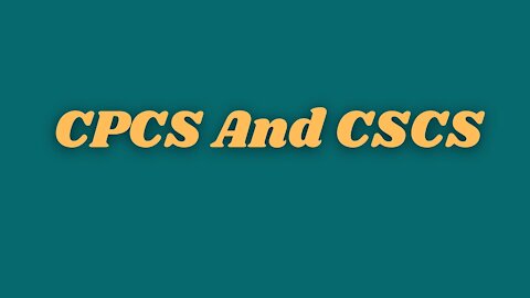 CPCS And CSCS Test Channel will cover all of the health and safety topics