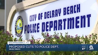 Delray Beach proposes police budget cuts