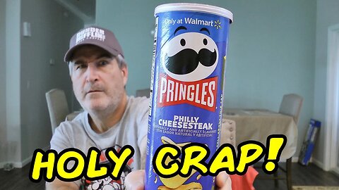 Pringles Philly Cheesesteak Potato Crisps Chips Review 😮