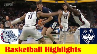 #5 UConn vs #10 Gonzaga Basketball Game Highlights 12 15 2023