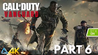 Let's Play! Call of Duty: Vanguard in 4K RTX Part 6 (PS5)