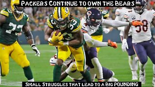 Green Bay Packers beatdown Bears- Breakdown and Reactions