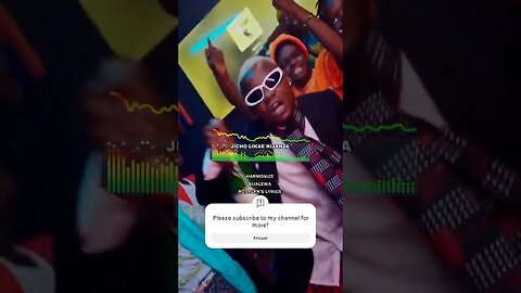 Sijalewa by Harmonize lyrics video