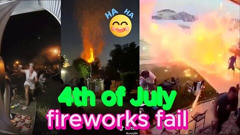 FIREWORK FAIL 4th of July #fireworks #fail #funny #fyp #foryou #foryoupage #dyla...
