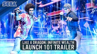 Like A Dragon: Infinite Wealth (2024) | Launch Trailer