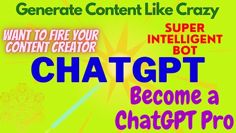 PROFIT FROM THE HOTTEST TOPIC OF THE MONTH… CHATGPT!