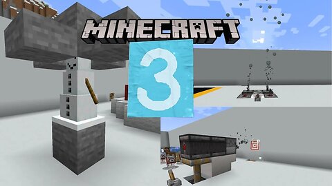 Snowball Machine, Cannon, and Farm | Minecraft