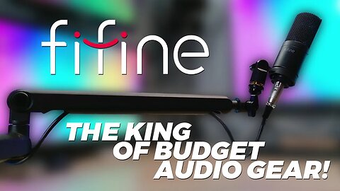 Fifine K669C and Desktop Microphone Arm Review