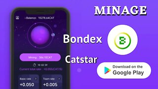 Gagner crypto cat minage projet 2023 Catstar Bondex