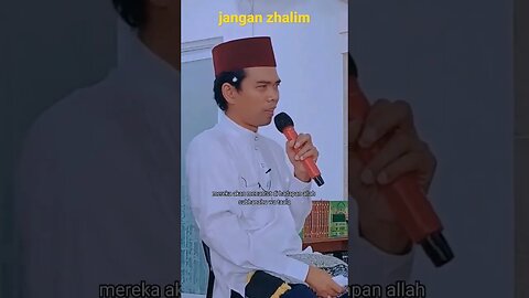 jangan zalim