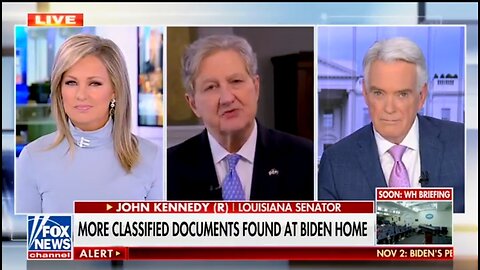John Kennedy: WH Doesn’t Have Enough Hazmat Suits To Clean Up Biden’s Mess!