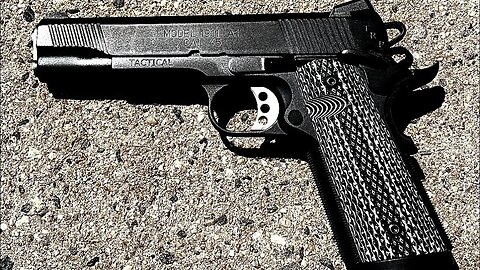 Springfield Armory TRP Tactical 1911 in 45 acp at the Range!!