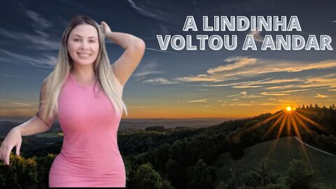 CANAL 1 NA TELA ALINE FUCHTER VOLTOU A ANDAR, BONS MOMENTOS, ROTINA, TRABALHO, ALEGRIA