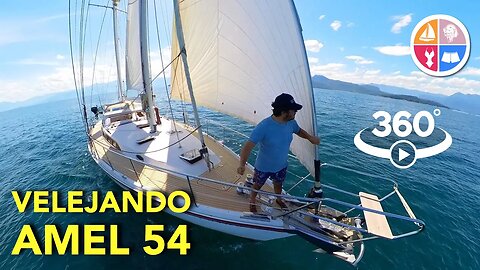 Velejando em 360o no VELEIRO Amel 54 - Sailing Around the World