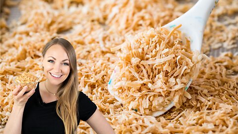 How to Toast Coconut