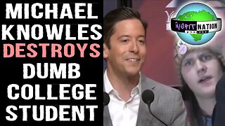 Michael Knowles Completely DESTROYS Woke College Student