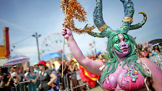 The Coney Island Mermaid Parade