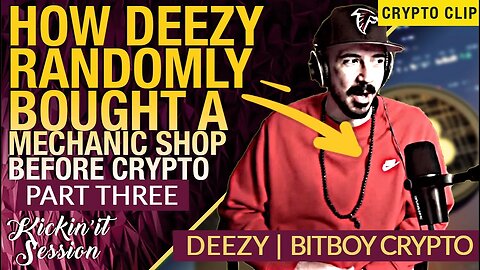Part 3: How Deezy Randomly Found Himself Buying a Mechanic Shop Before Crypto!