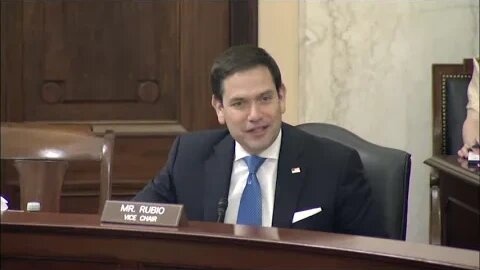 Vice Chairman Rubio Speaks at Senate Intelligence Cmte Hearing on CIA Director Nominee William Burns