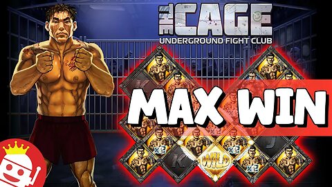 🥊 THE CAGE (NOLIMIT CITY) 💰 FIRST EVER 25,000X MAX WIN SECRET ANIMATION REVEALED!