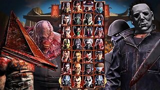 Mortal Kombat 9 - Expert Tag Ladder (Pyramid Head and Nemesis) - Gameplay @(1080p) - 60ᶠᵖˢ ✔