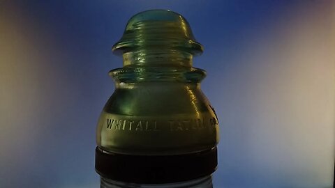 SHOW AND TELL [68] : WHITALL TATUM CO. No.1 CD 154, Glass Insulator 1922-1938 MADE IN THE U.S.A.