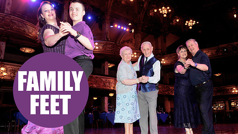 Foot-tapping family spanning seven decades at the ballroom are hopeful of a Guinness World Record