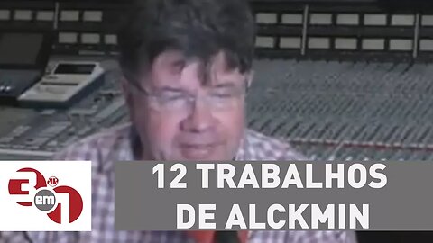 Marcelo Madureira: "Começam agora os 12 trabalhos de Alckmin"