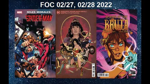 final order cutoff comic books to order for 02/28/2022
