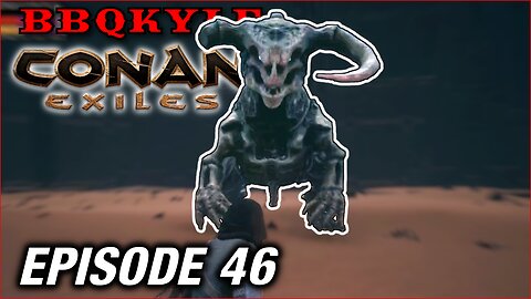 I Found This Huge Dragon in The Sinkhole (Conan Exiles: Ep46)