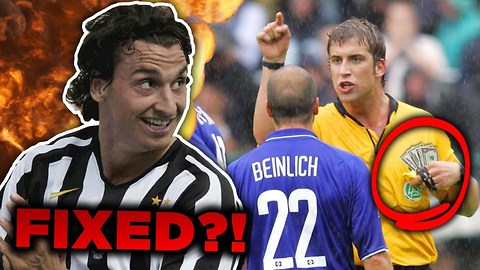 10 Football Matches You Didn't Know Were FIXED!