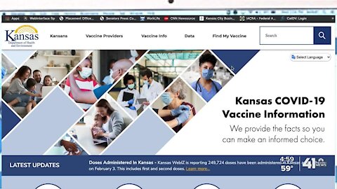 Testing the Kansas COVID-19 vaccine provider database