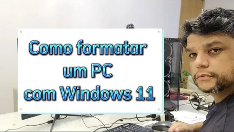 Como Instalar (formatar) um PC com Windows 11/ Continuação de Montando um PC gamer - PARTE -3