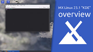 MX Linux 23.1 KDE overview | simple configuration, high stability, solid performance.