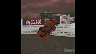 🏁 Intense iRacing Dirt Big Block Modified Crash at Knoxville Raceway! 💥🏁