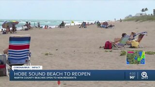 Martin County beaches opening to all residents