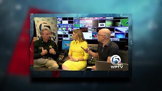 Palm Beach County Sheriff Ric Bradshaw talks to WPTV