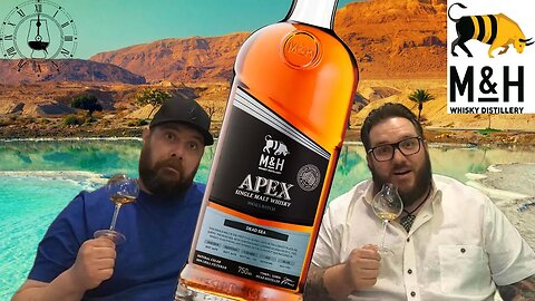 Apex Single Malt Whisky from Tel Aviv Israel Aged in the Lowest Place on Earth, The Dead Sea￼