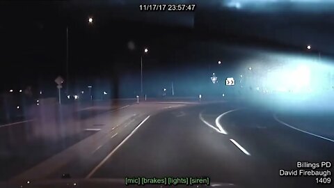 MT Police | Billings PD Dashcam Shows Fatal Encounter With Preston David Bell | 11/17/2017