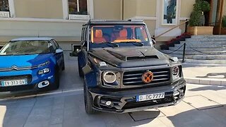 🎃Mansory G63 clearcarbon and orange with superorange interour great for Halloween! [4k 60p]