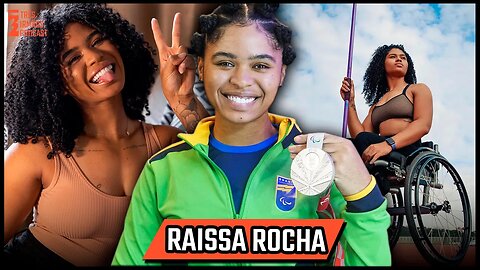 Raissa Rocha Machado - Atleta Paralímpica - Lançadora de Dardo - Podcast 3 Irmãos #335