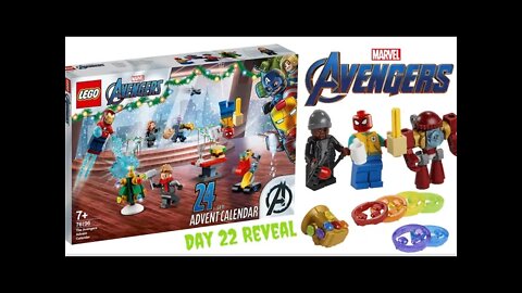 Day 22 Lego MARVEL AVENGERS Advent Calendar 2021 (#76196) - Day 22 Reveal - By Rodimusbill