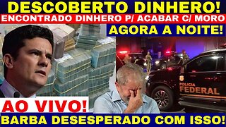 URGENTE! AGORA A NOITE DESCOBERTO UMA DINHEIRADA PARA ACABAR COM MORO BARBA DESESPERADO VAI CADEIA!